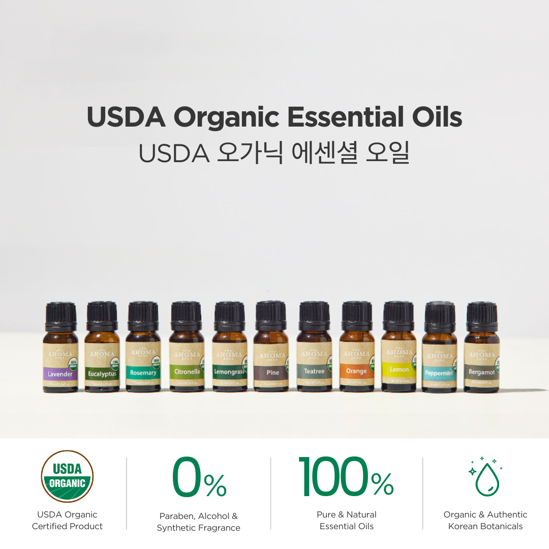 The Aroma Shop Organic Bergamot Pure Essential Oil