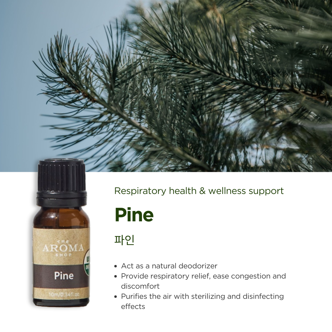 The Aroma Shop Organic Pine Pure Essential Oil