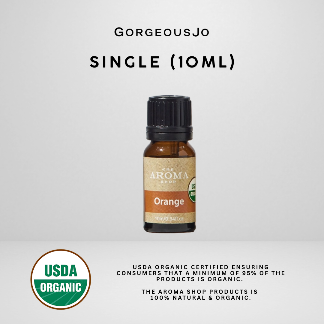 The Aroma Shop Organic Orange Pure Essential Oil