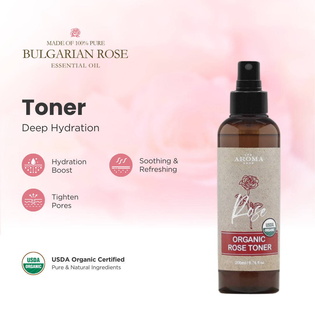 The Hydrating Power of Organic Rose Toner: Unlocking Nature’s Moisture-Boosting Secrets - GJ Group Sdn Bhd