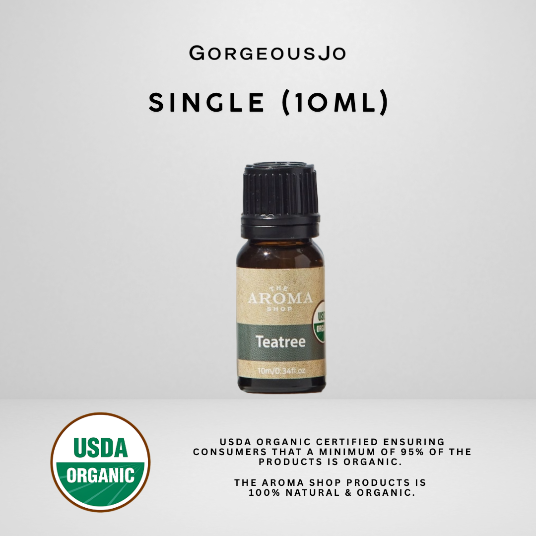 The Aroma Shop Organic Tea Tree Pure Essential Oil